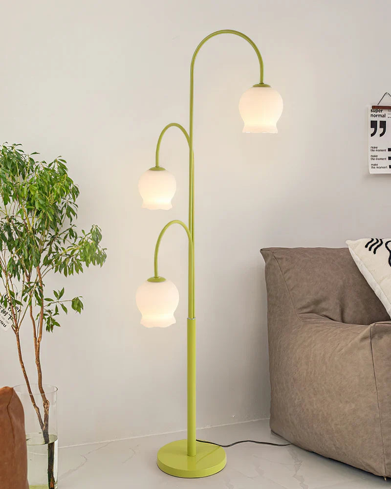 Meadow Glow Green Floor Lamp