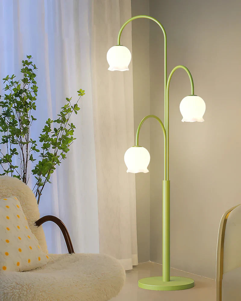 Meadow Glow Green Floor Lamp