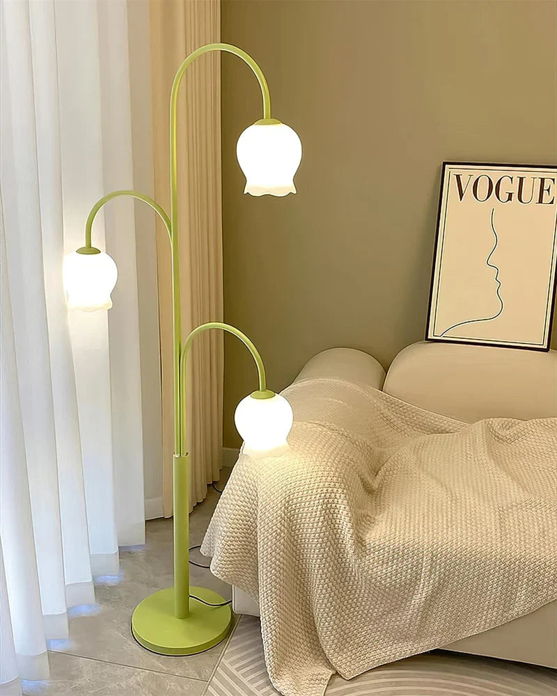 Meadow Glow Green Floor Lamp