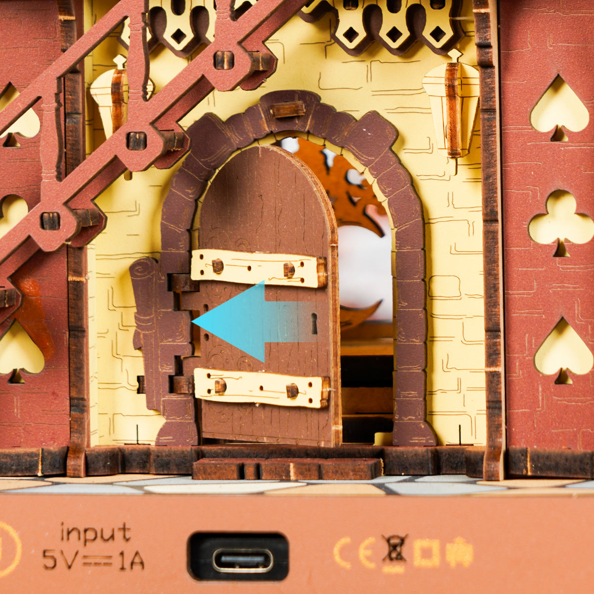 Vintage Cuckoo Clock 3D Wooden Puzzle Kit