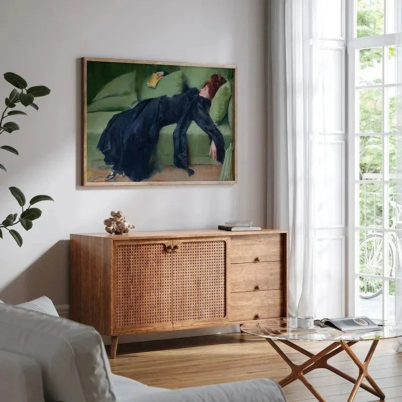 Verdant Muse Canvas Art