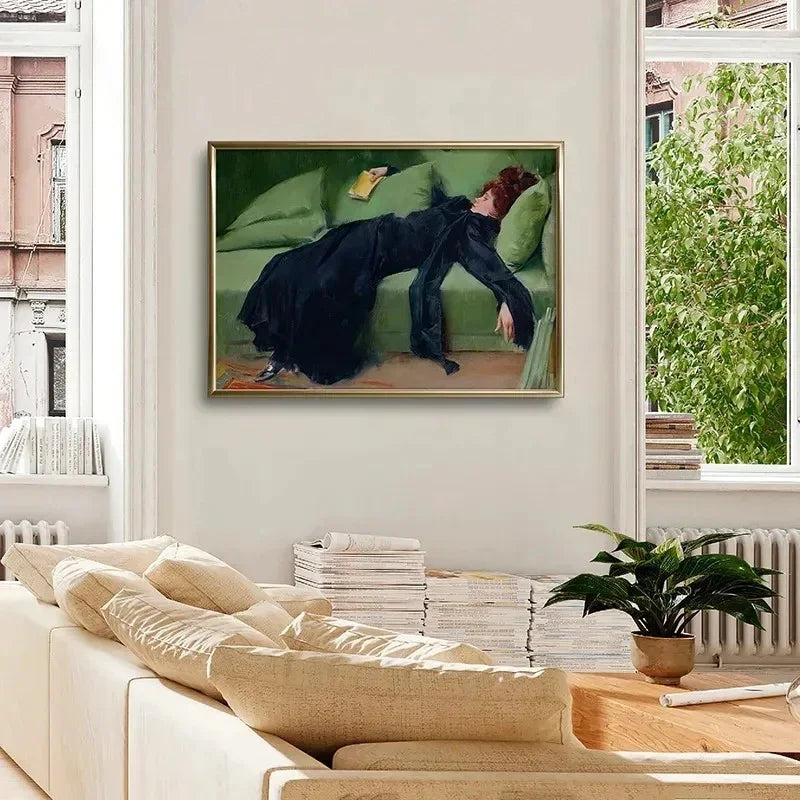 Verdant Muse Canvas Art