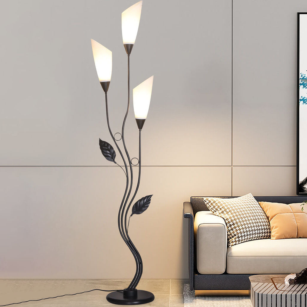 Lunavera Floral Arc Lamp