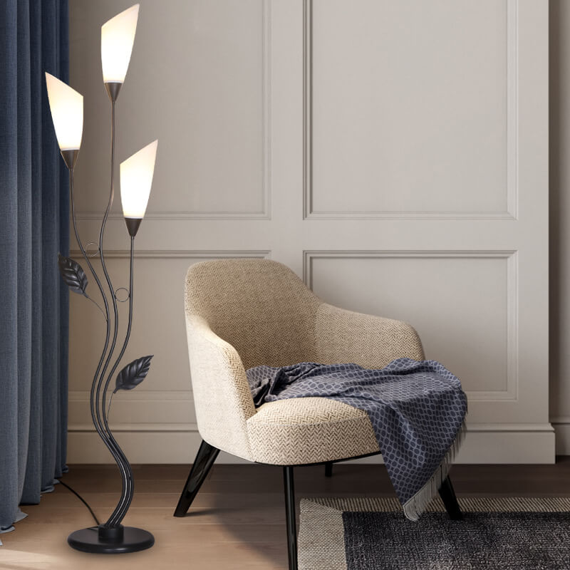 Lunavera Floral Arc Lamp