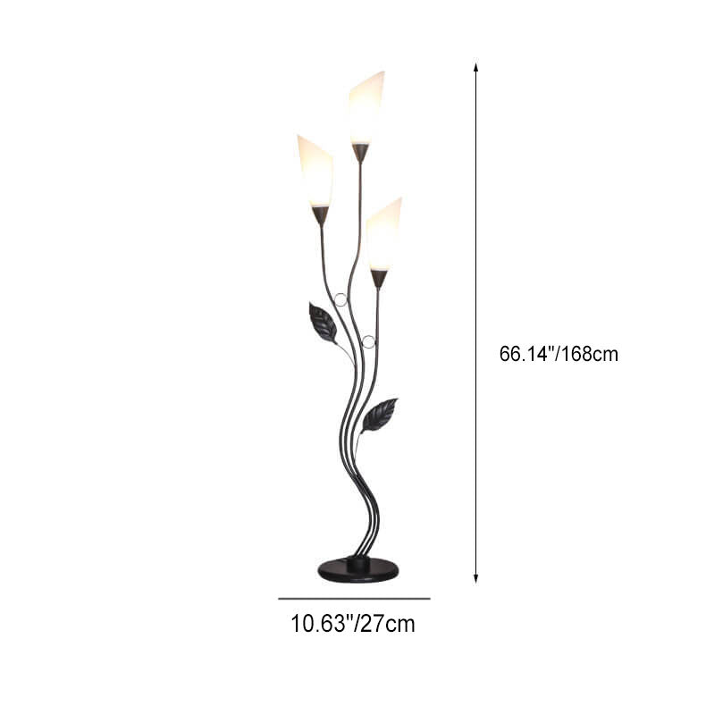 Lunavera Floral Arc Lamp