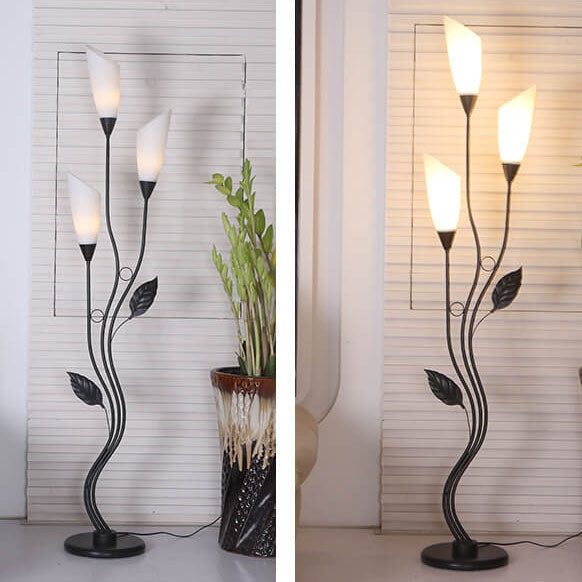 Lunavera Floral Arc Lamp