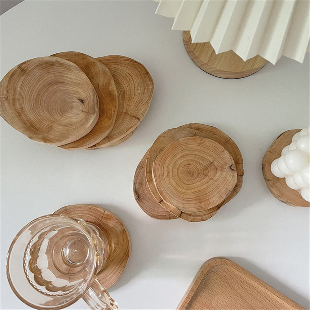 Rustic Grain Drink Coaster