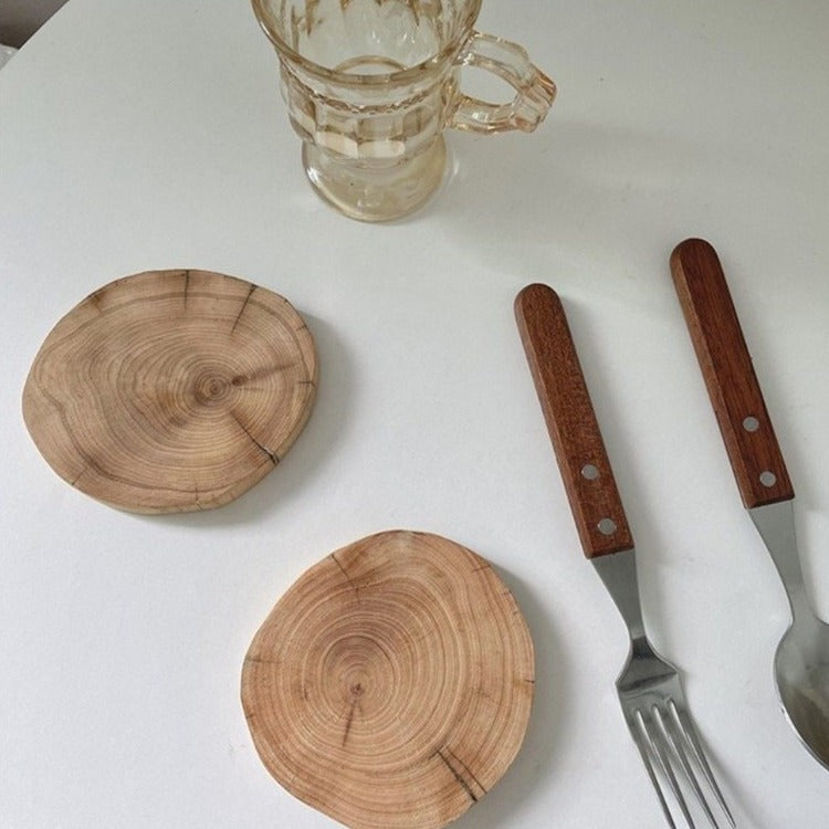 Rustic Grain Drink Coaster