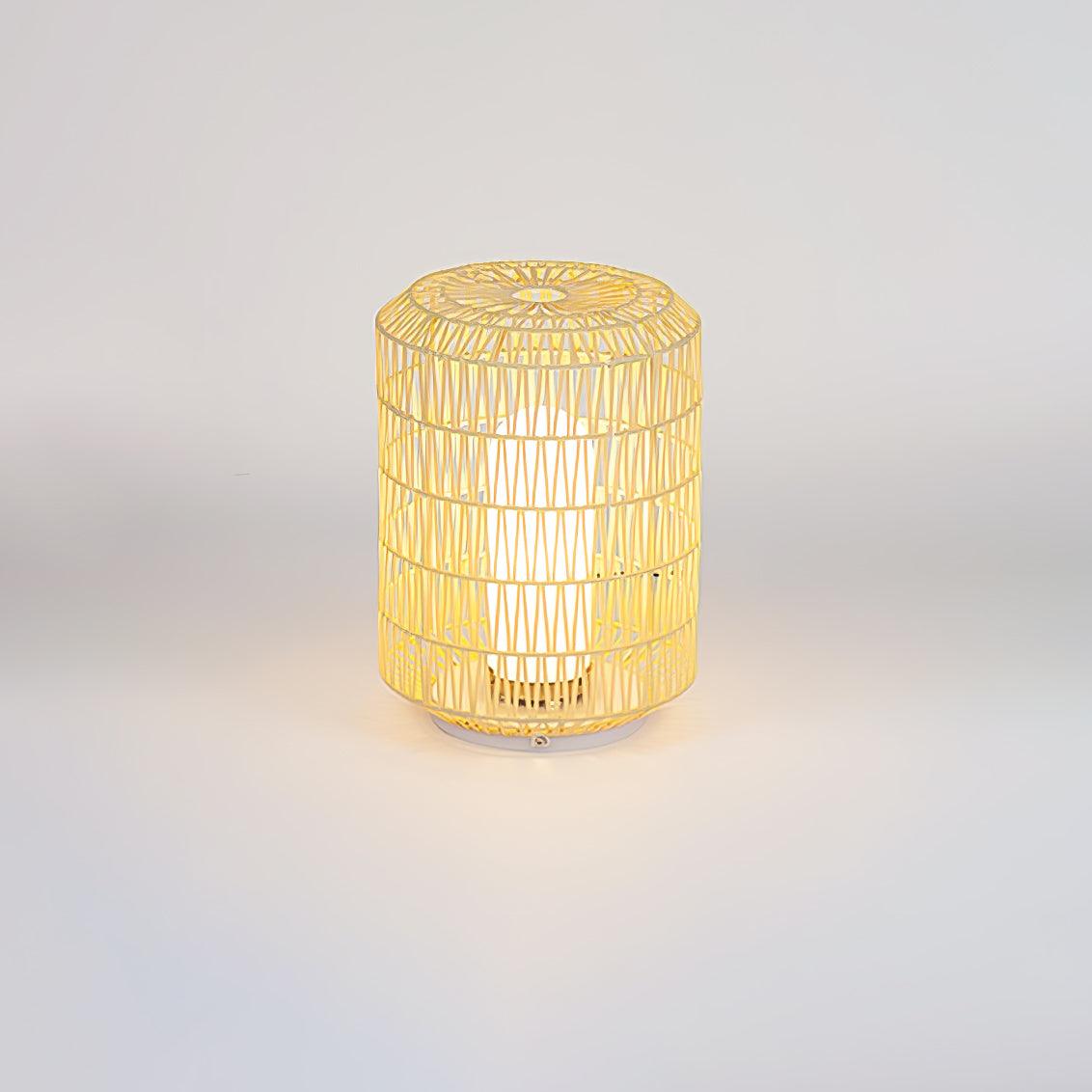 Rattan Outdoor Light