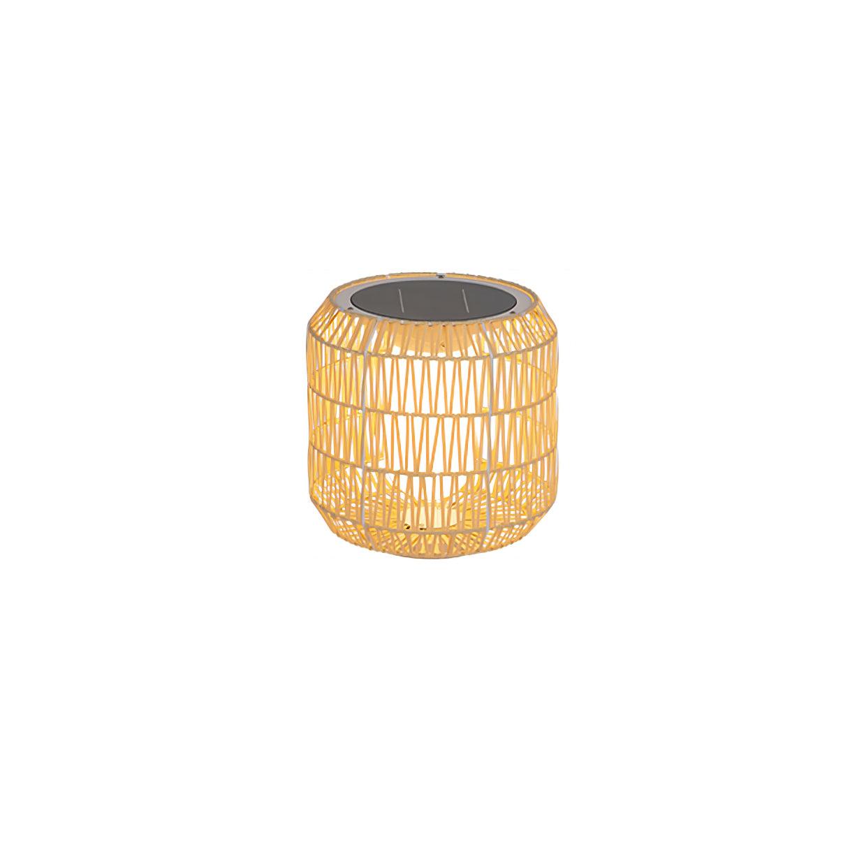 Rattan Outdoor Light
