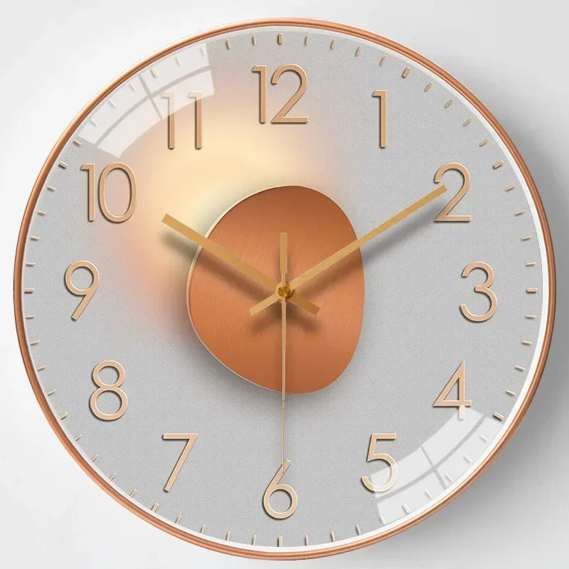 Classic Glass Dial Wall Clock