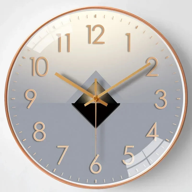 Classic Glass Dial Wall Clock