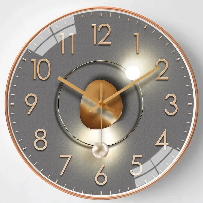 Classic Glass Dial Wall Clock