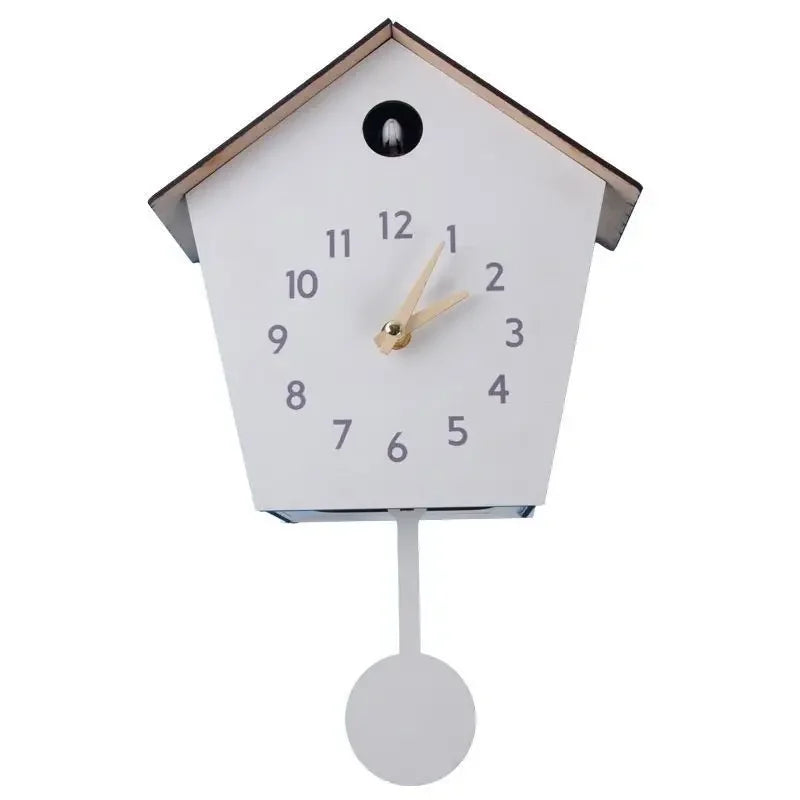 Chalet-Inspired Wooden Cuckoo Wall Clock