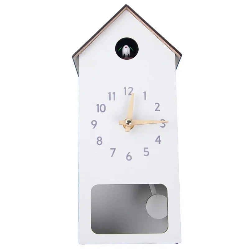 Chalet-Inspired Wooden Cuckoo Wall Clock