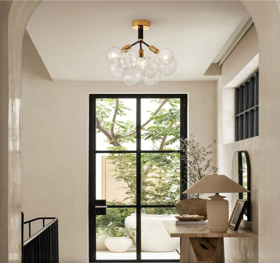 Aurelia Glass Bubble Chandelier