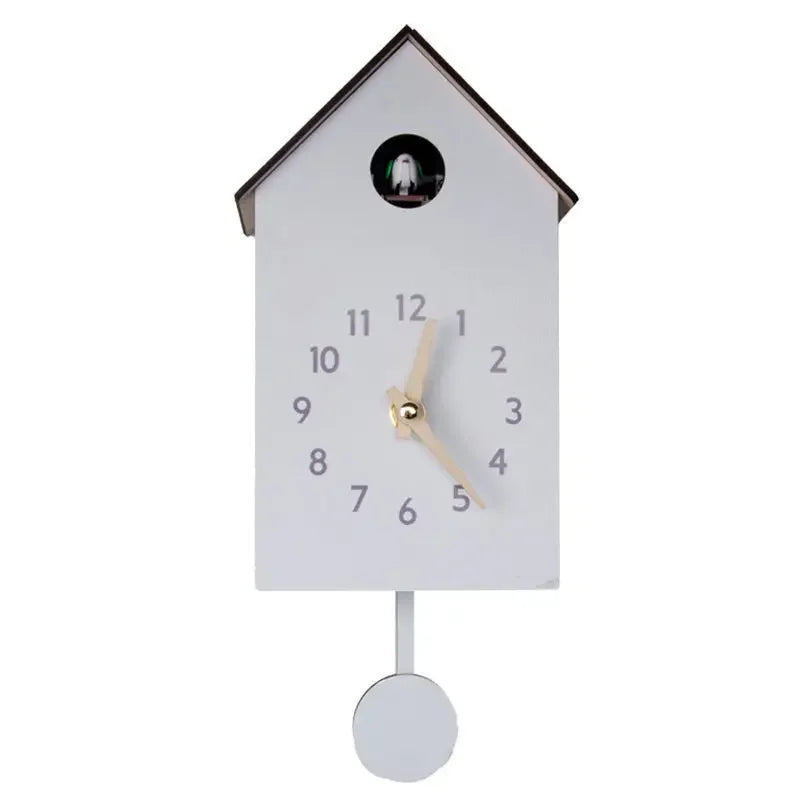 Chalet-Inspired Wooden Cuckoo Wall Clock