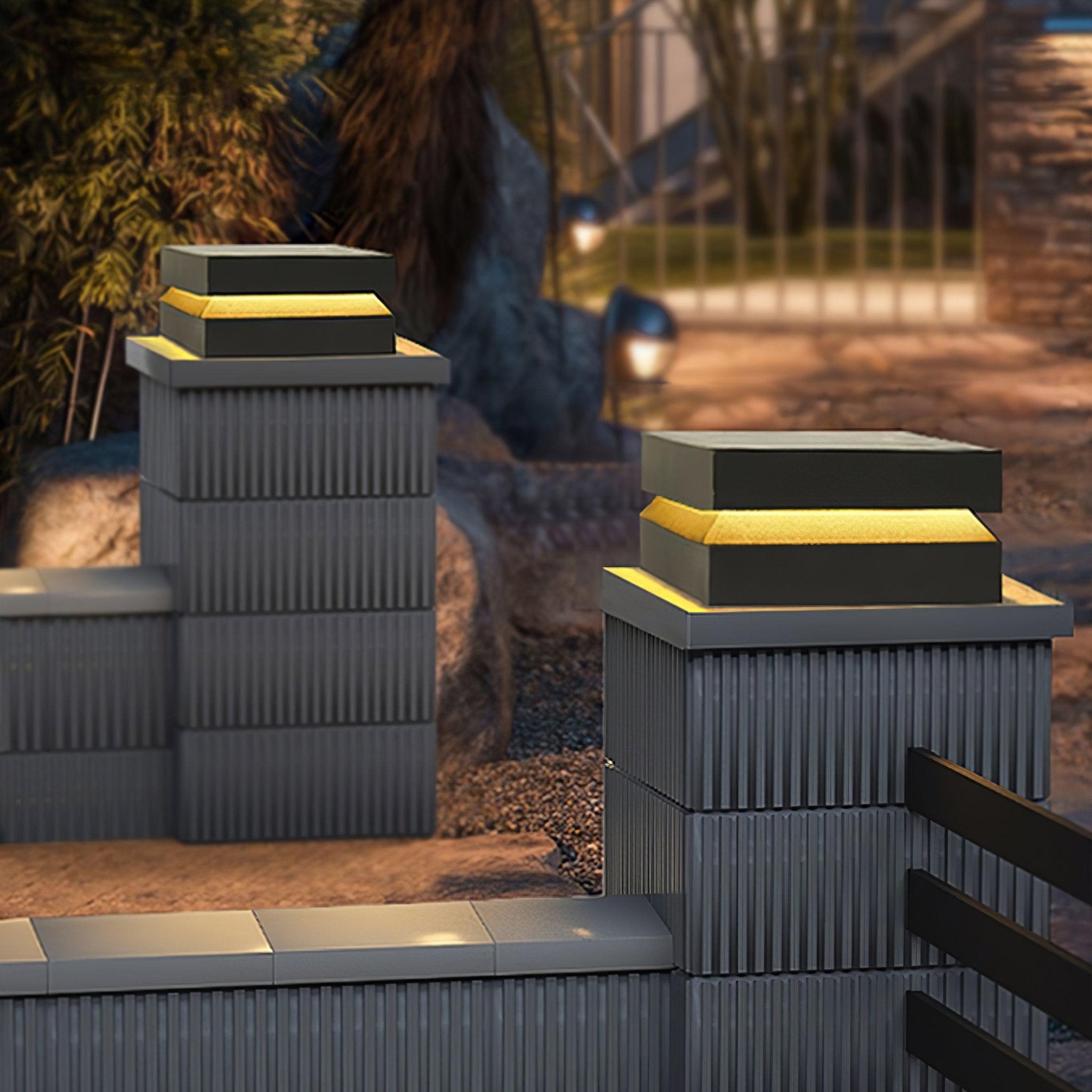 Courtyard Outdoor Light Post
