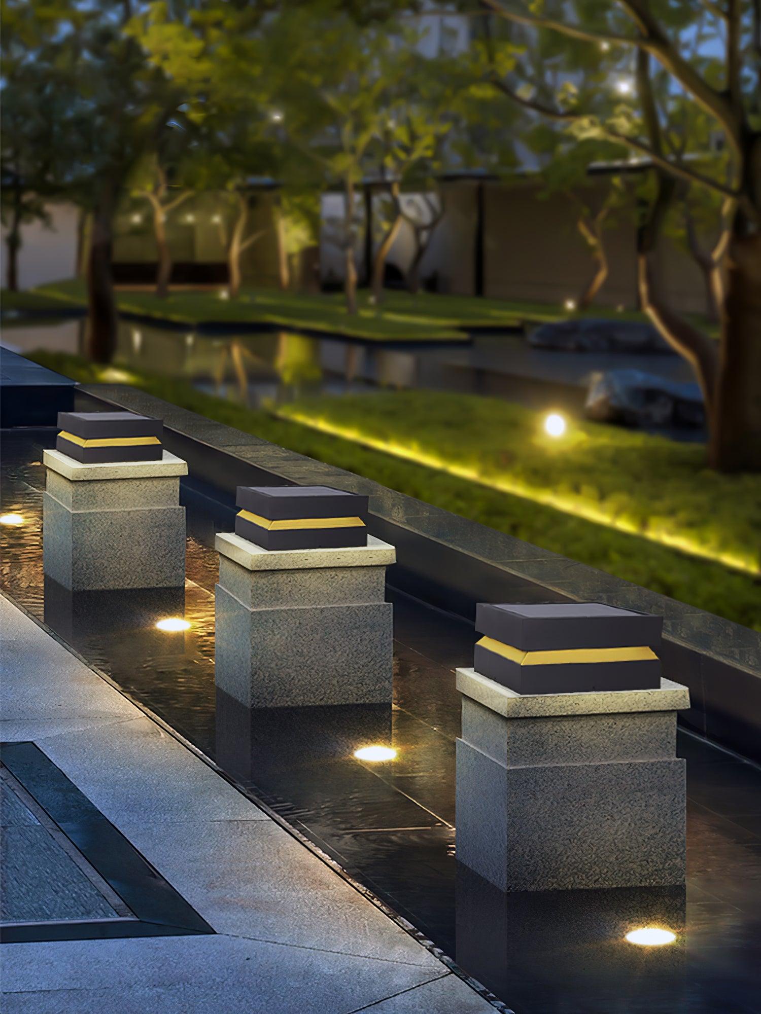 Courtyard Outdoor Light Post