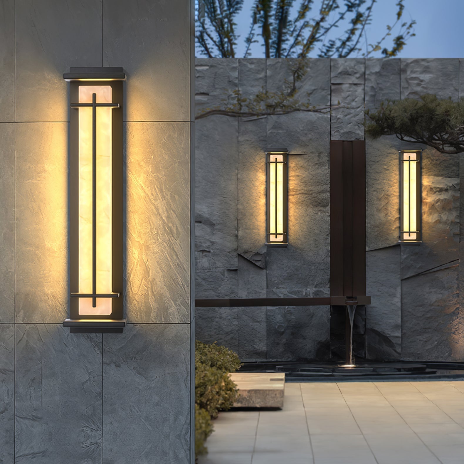 Linear Wall Outdoor Light