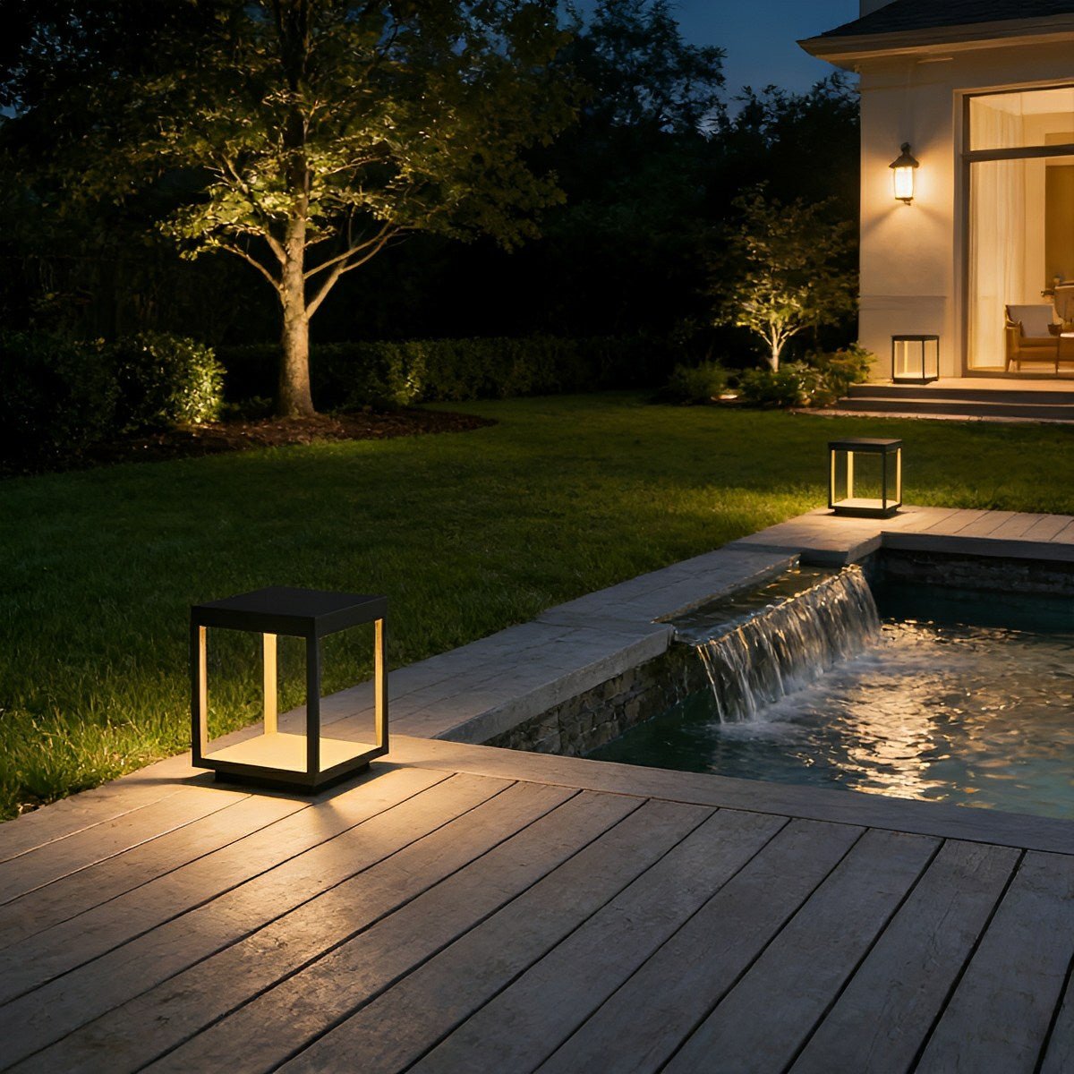 Modern Stainless Steel Outdoor Light