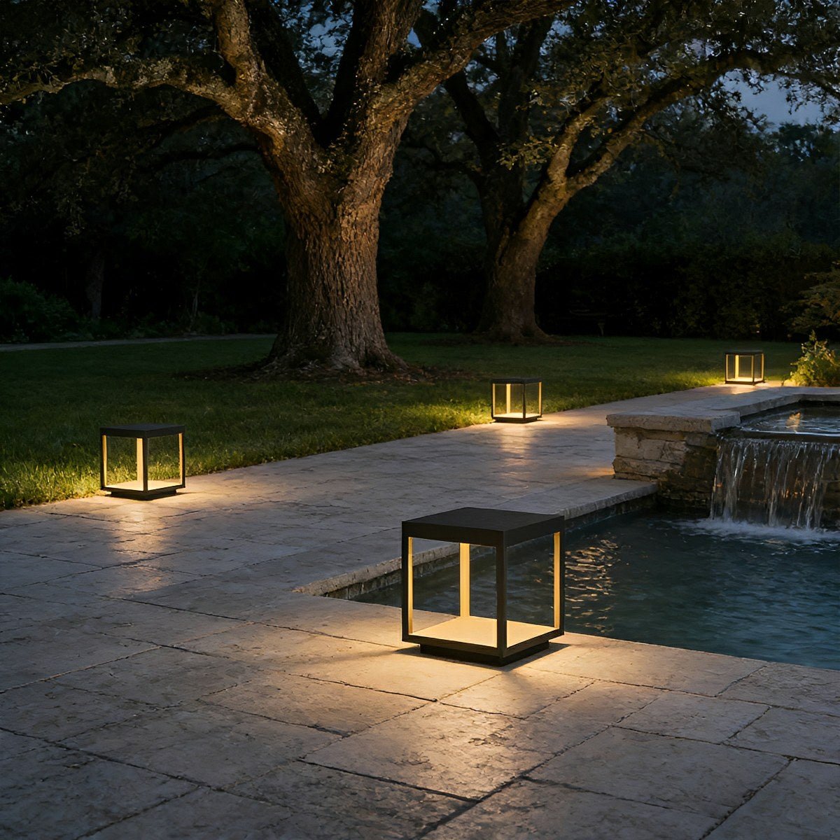 Modern Stainless Steel Outdoor Light