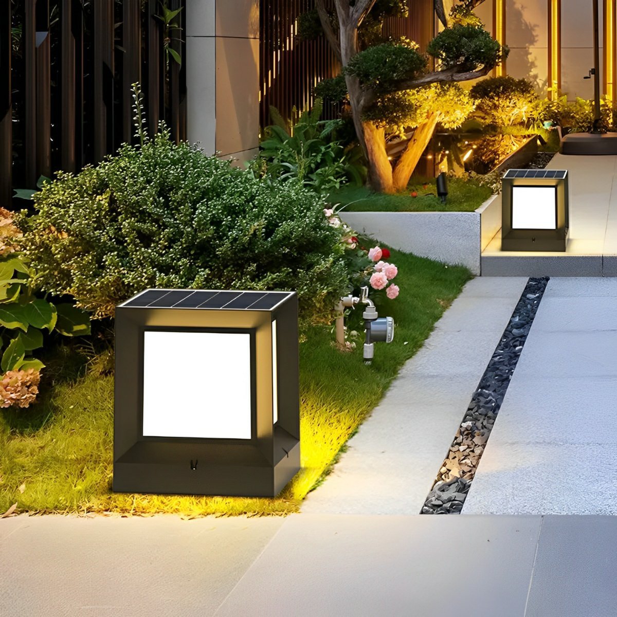 Sola Square Waterproof LED Outdoor Light