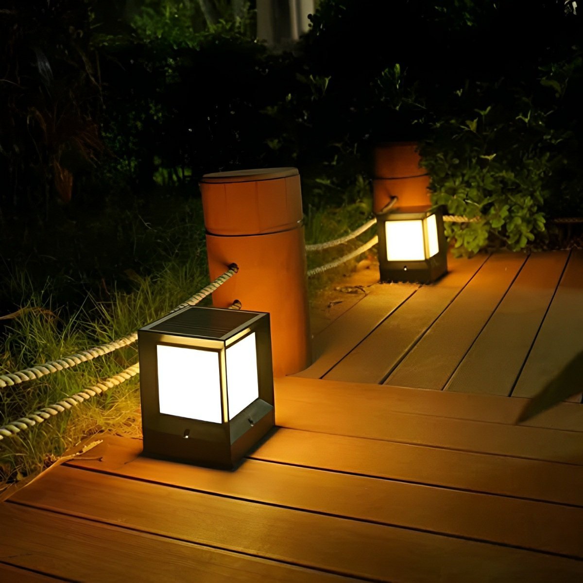 Sola Square Waterproof LED Outdoor Light