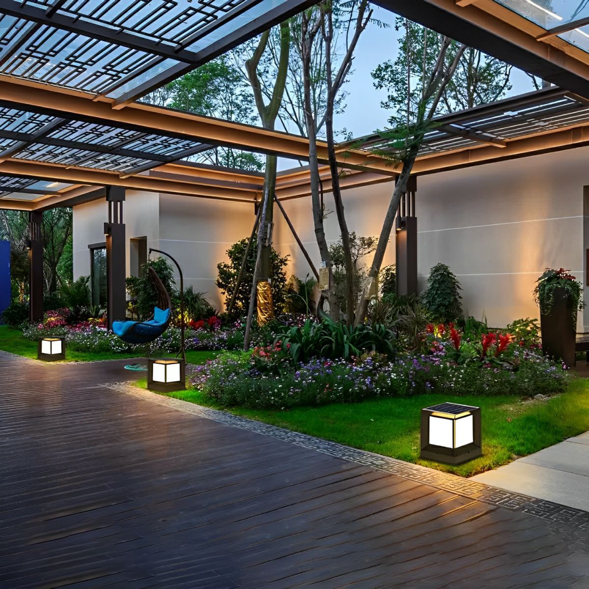 Sola Square Waterproof LED Outdoor Light