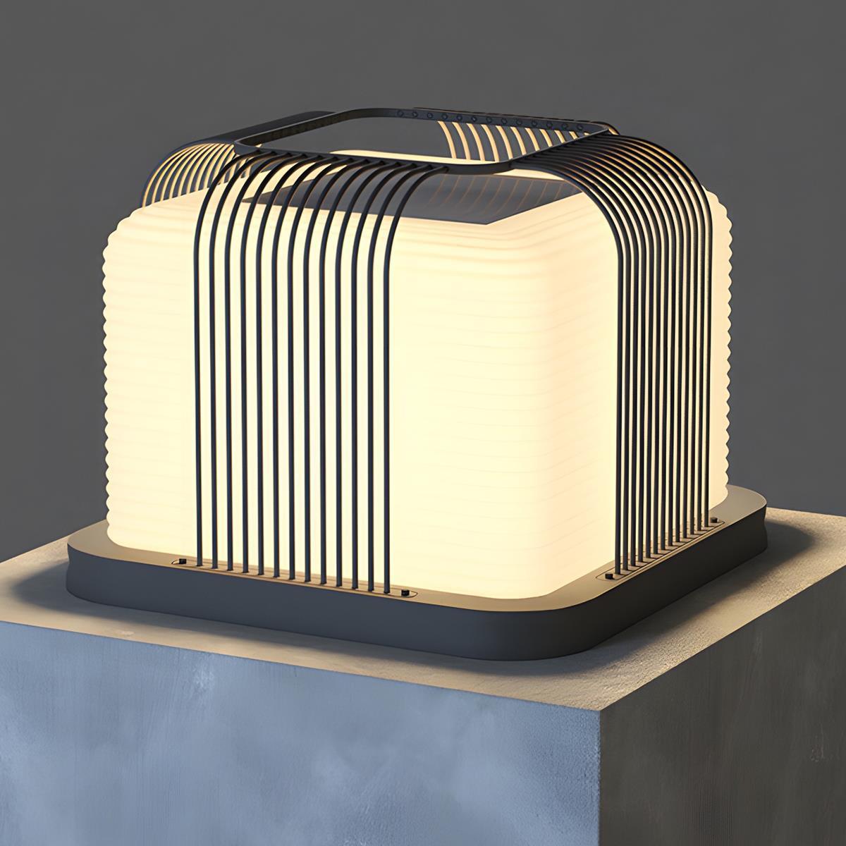 Square Stainless Steel Outdoor Light