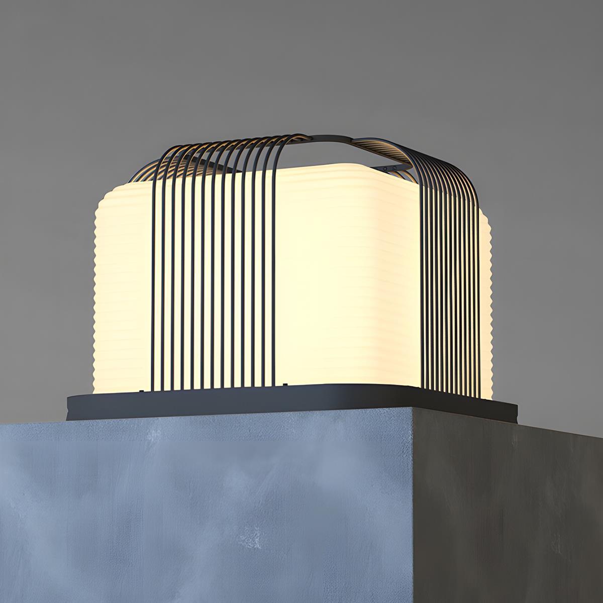 Square Stainless Steel Outdoor Light