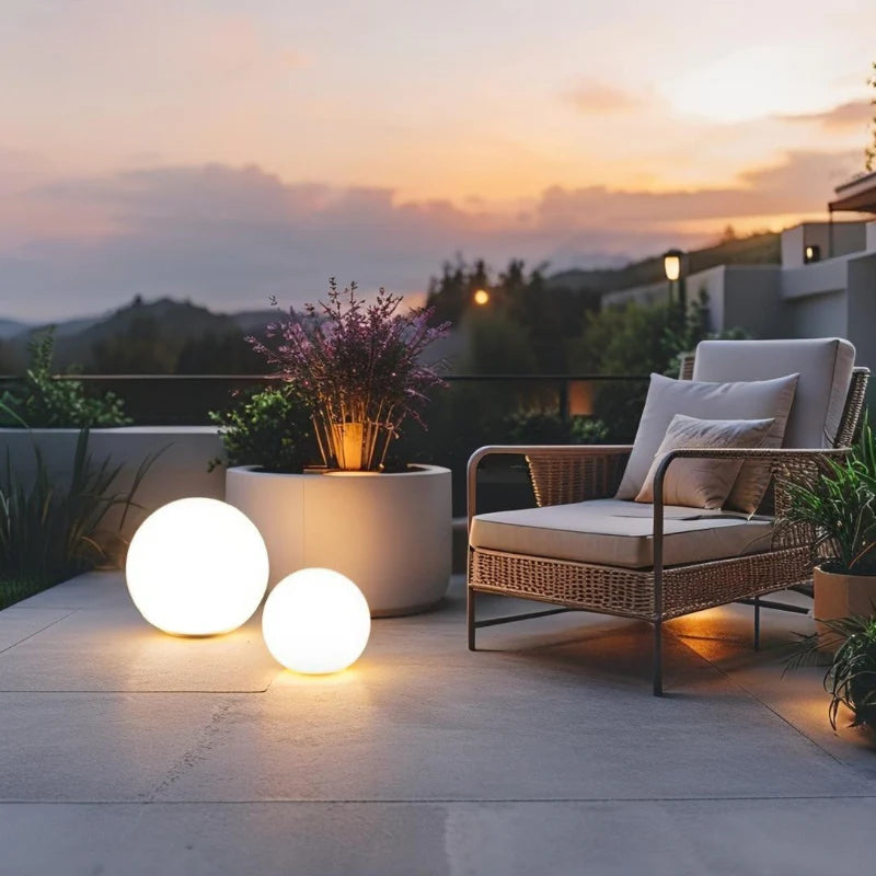 EmberGlow Solar Garden Light | Remote Controlled, Long-Lasting LED