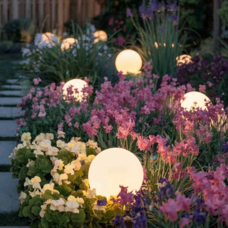EmberGlow Solar Garden Light | Remote Controlled, Long-Lasting LED