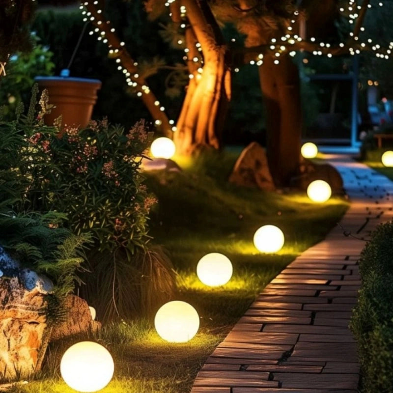 EmberGlow Solar Garden Light | Remote Controlled, Long-Lasting LED