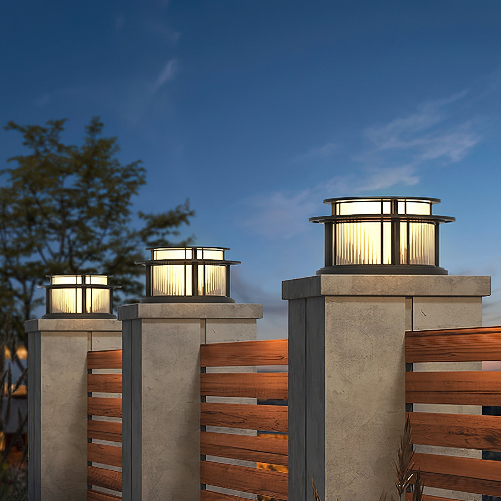 Ellsworth Solar Garden Outdoor Light | Modern Outdoor LED Accent