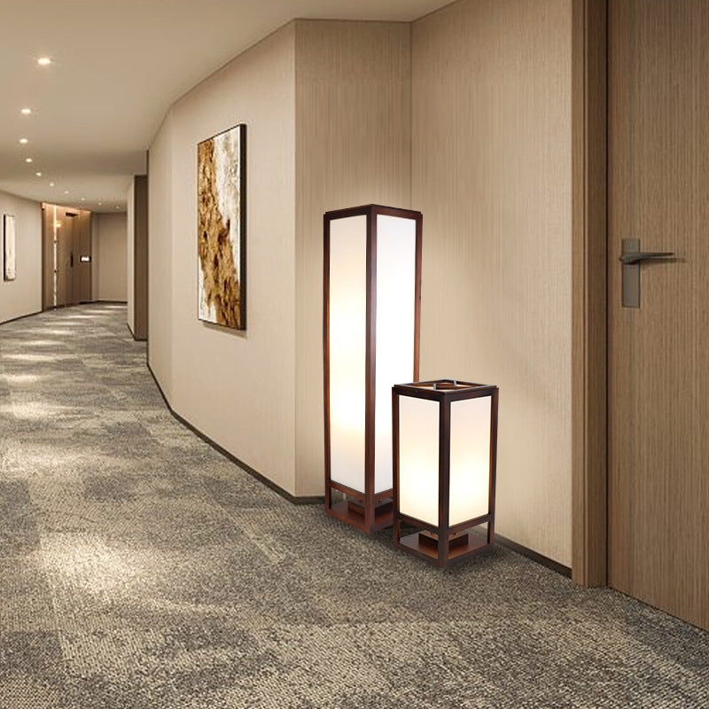 Luma Heritage Wood Floor Lamp