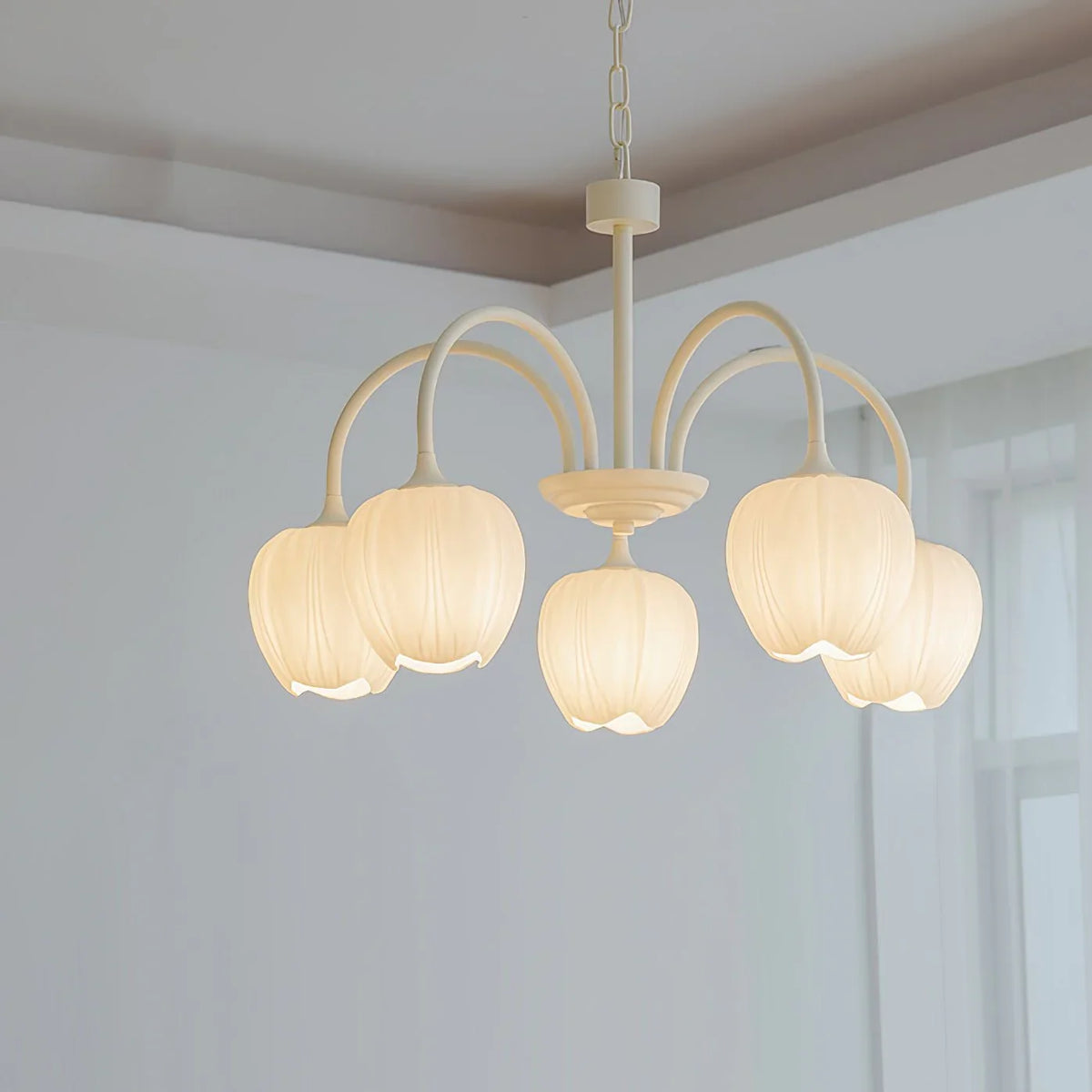 Bloom Glass Chandelier
