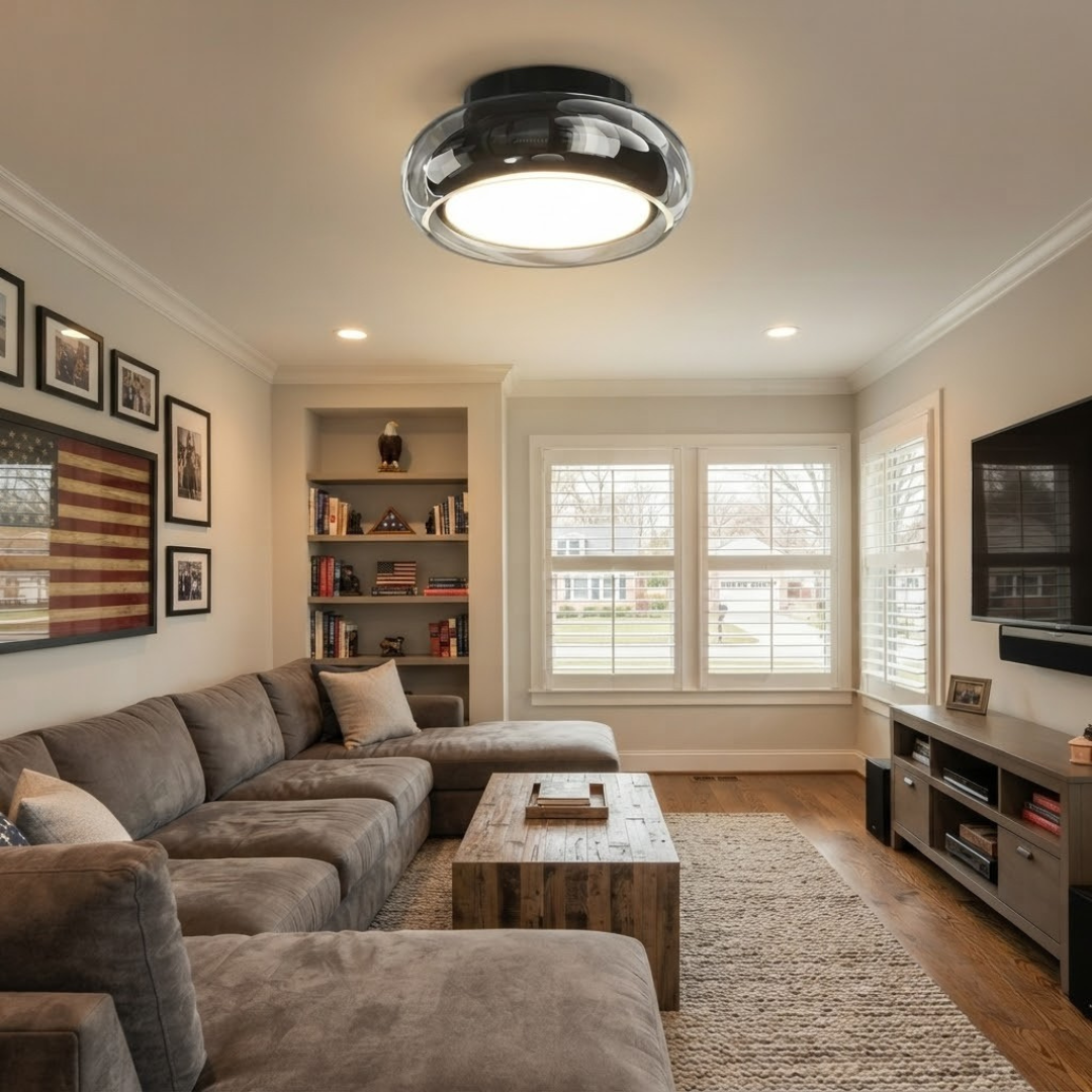 Lucent Glass Ceiling Lamp