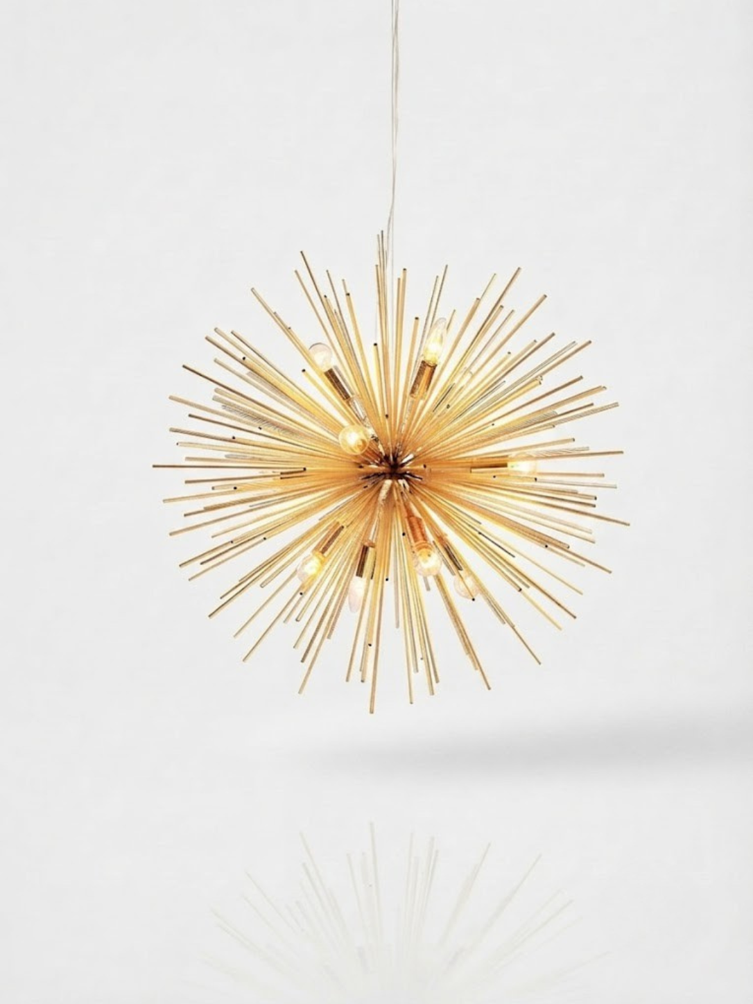 Crown Bloom Iron Chandelier