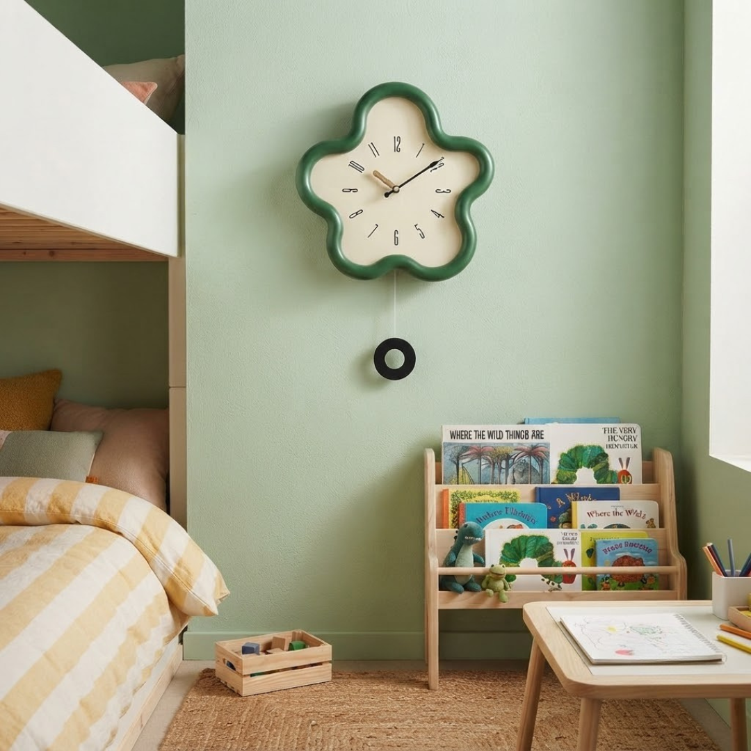 Flora Pendulum Wall Clock