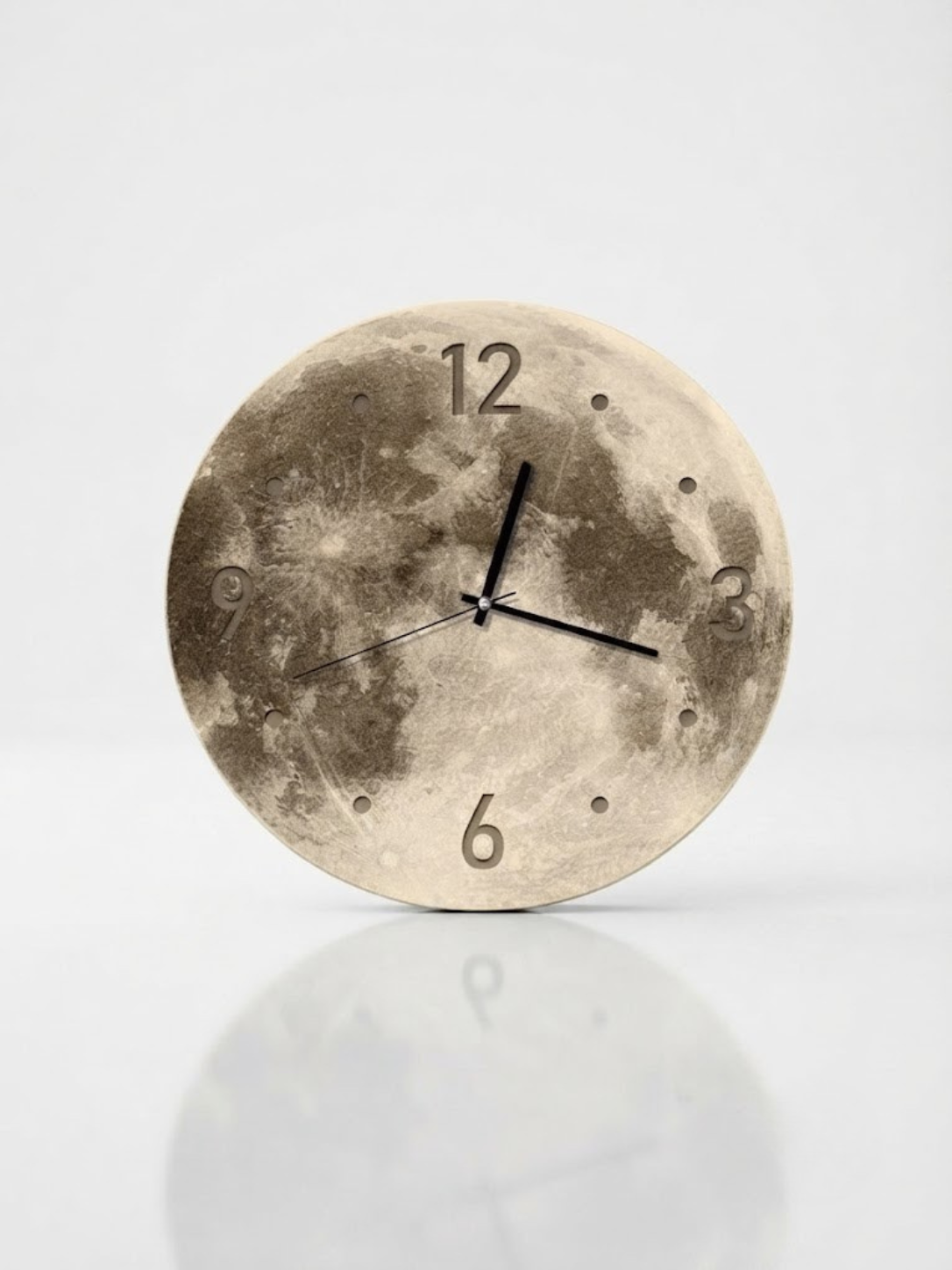 Moonlit Aura Wall Clock