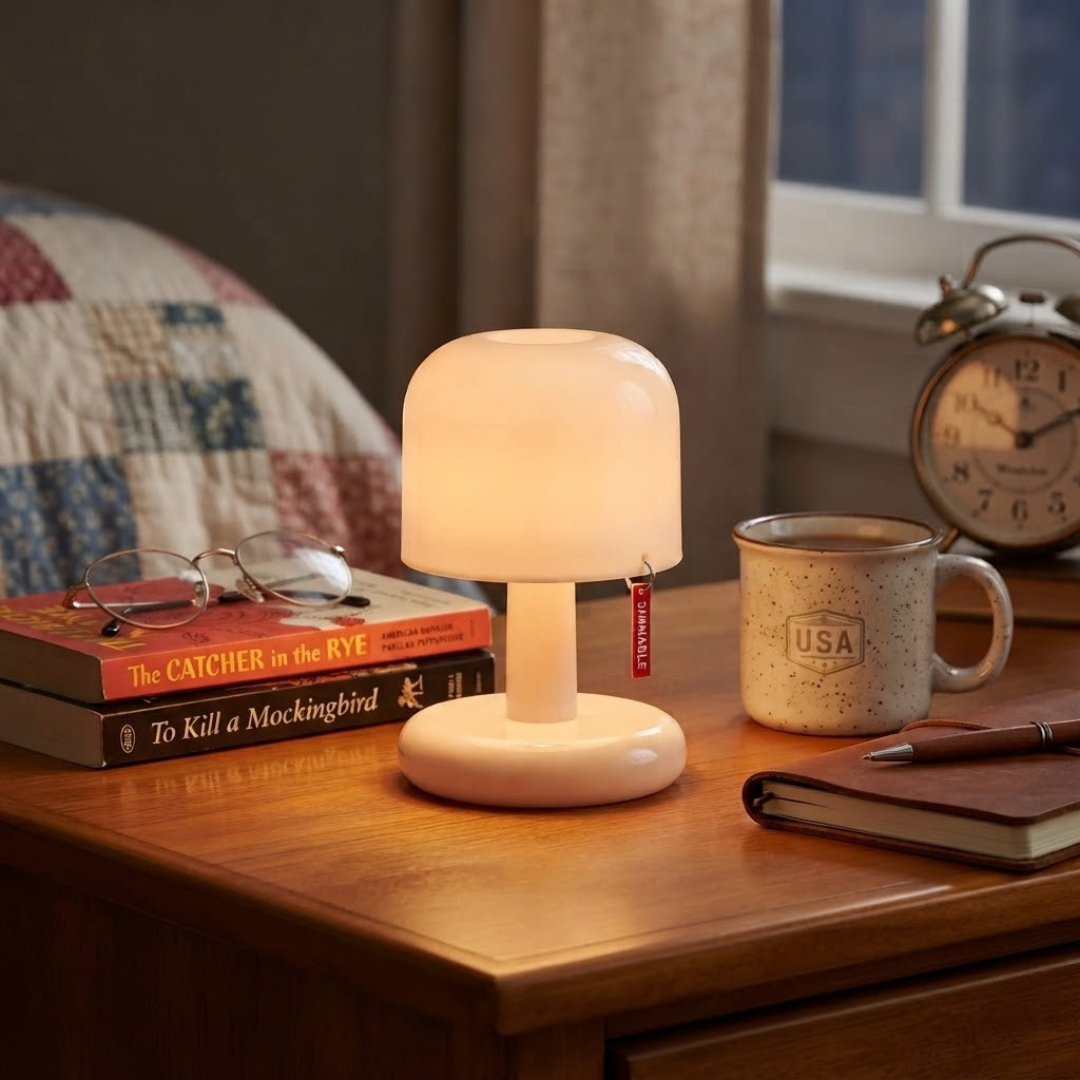 Lumi Mushroom Rechargeable Table Lamp