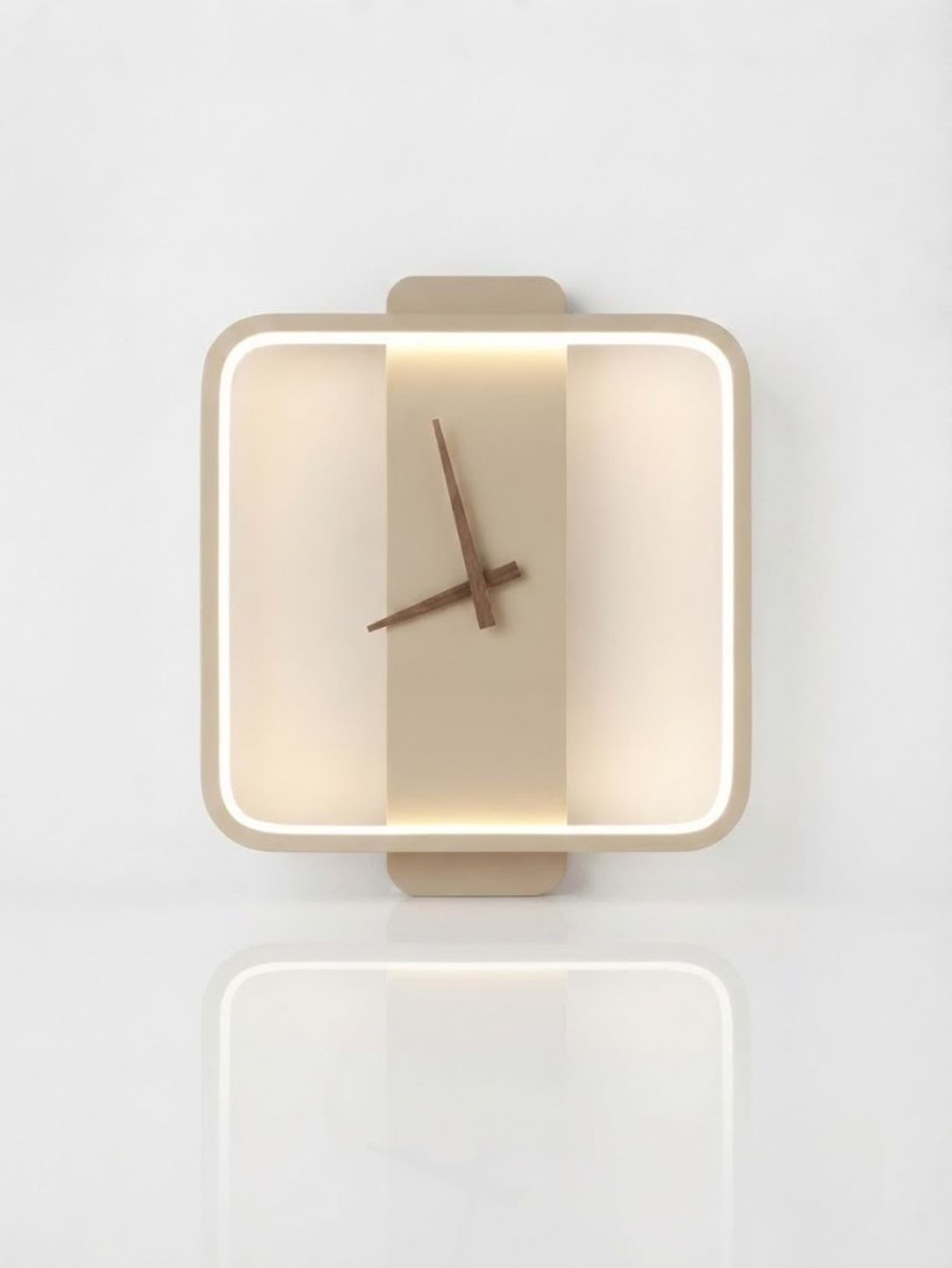 Orbit Clock Wall Lamp