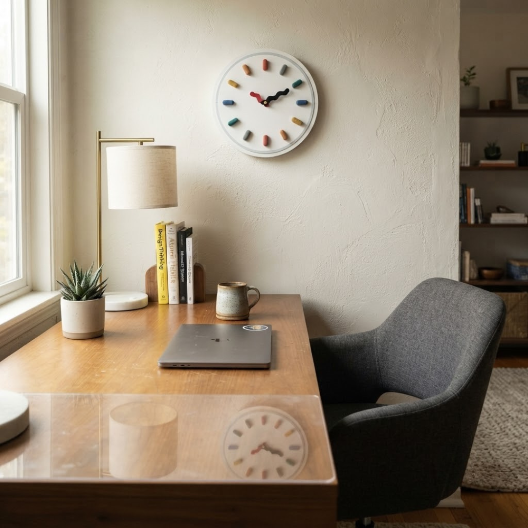 Aero Silent Sweep Wall Clock