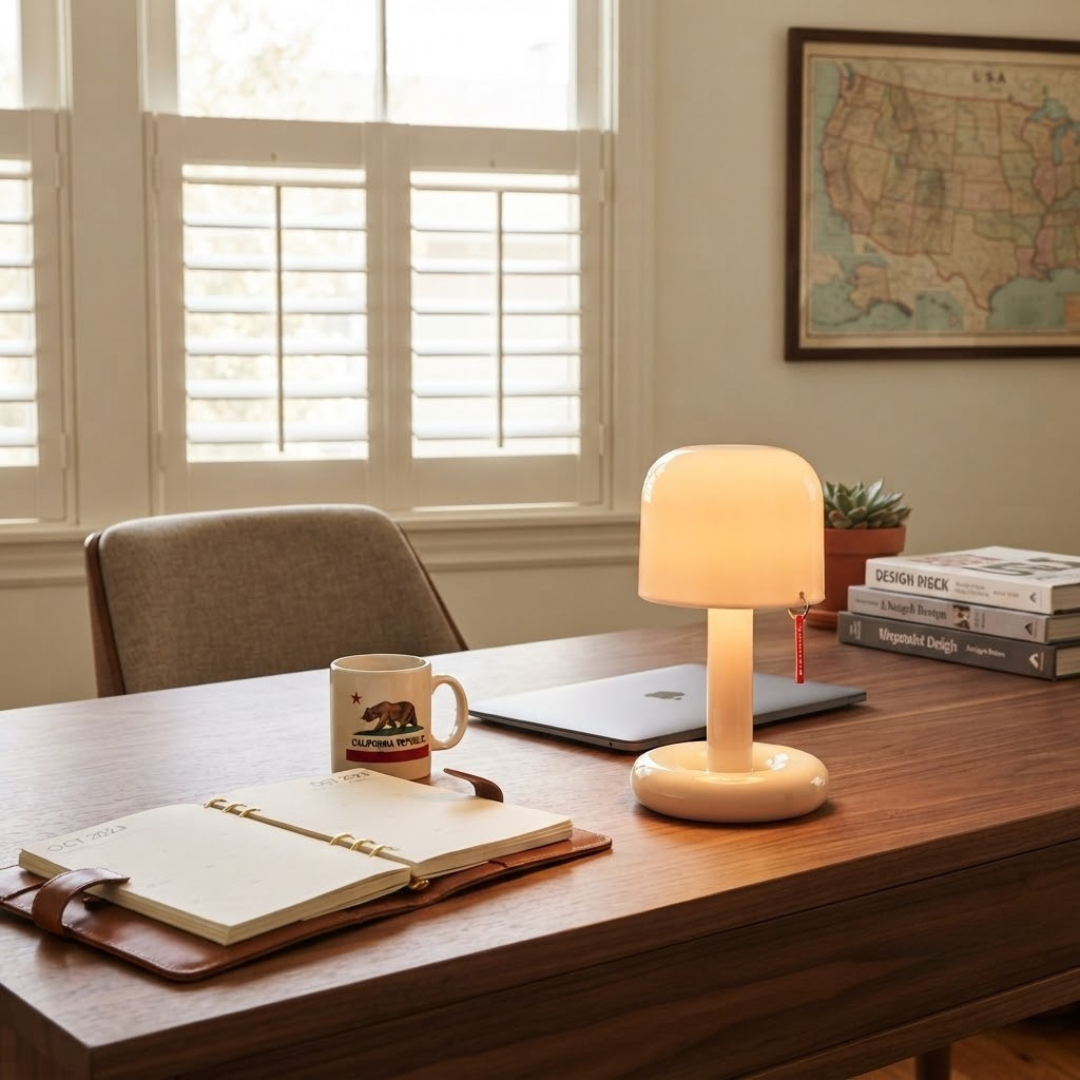 Lumi Mushroom Rechargeable Table Lamp