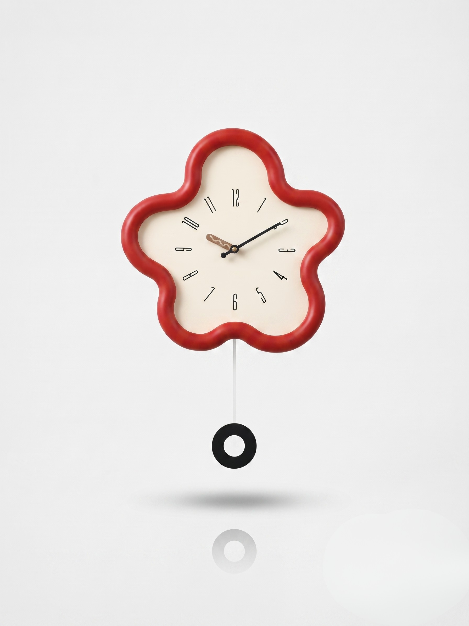 Flora Pendulum Wall Clock