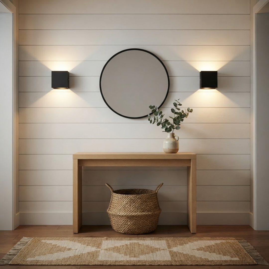 Up & Down LED Cube Wall Lamp