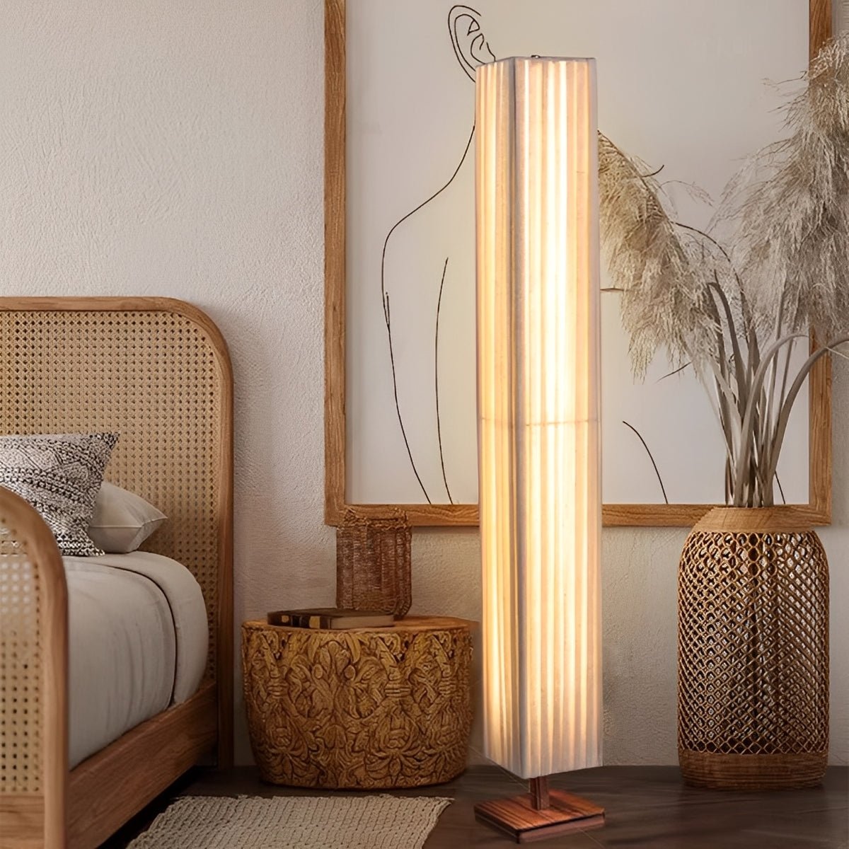 Ellsworth Solid Wood Floor Lamp