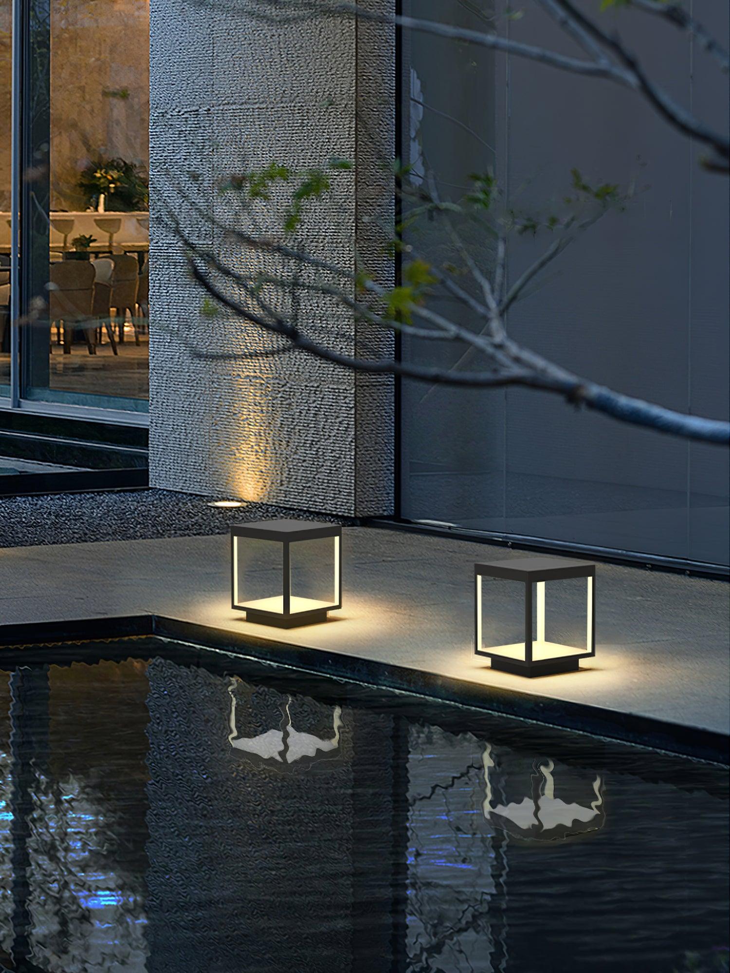 Vero Square Frame Outdoor Light