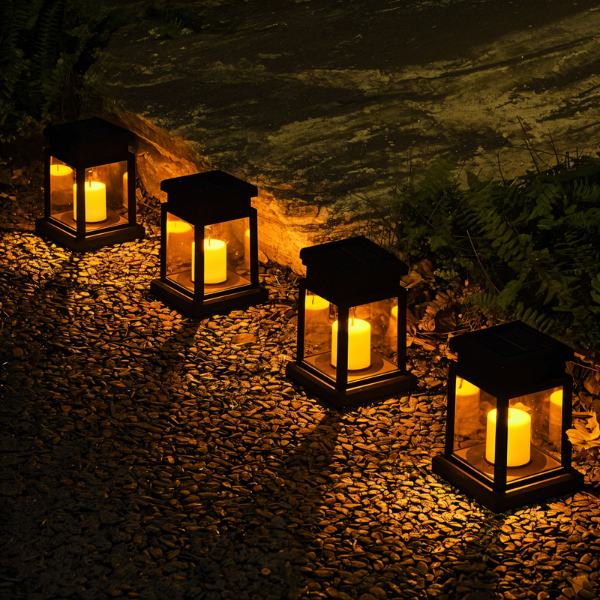 Solar Hanging Outdoor Light